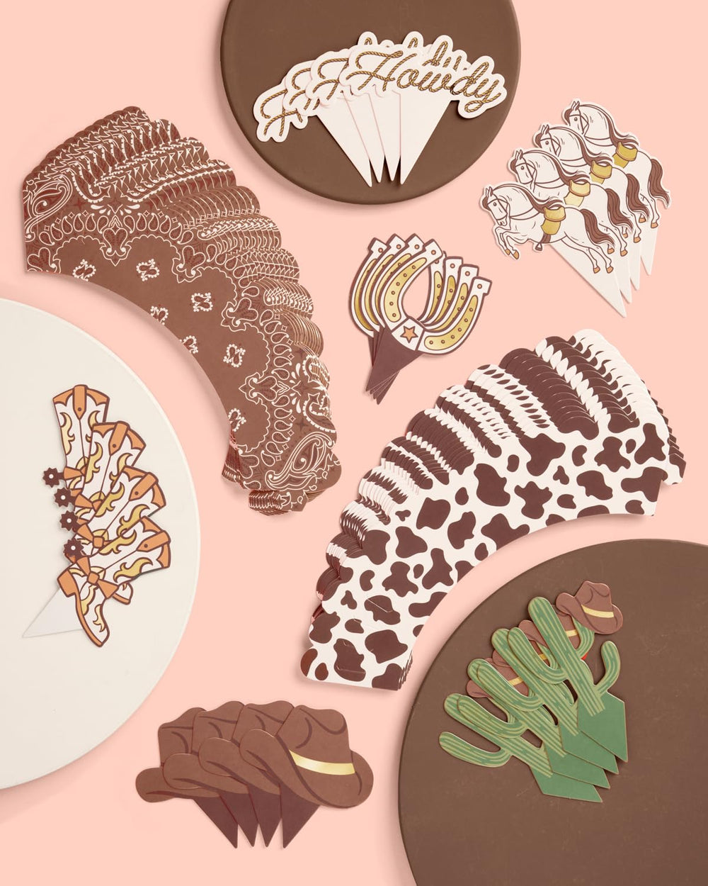 xo Fetti cactus topper sparks western decor