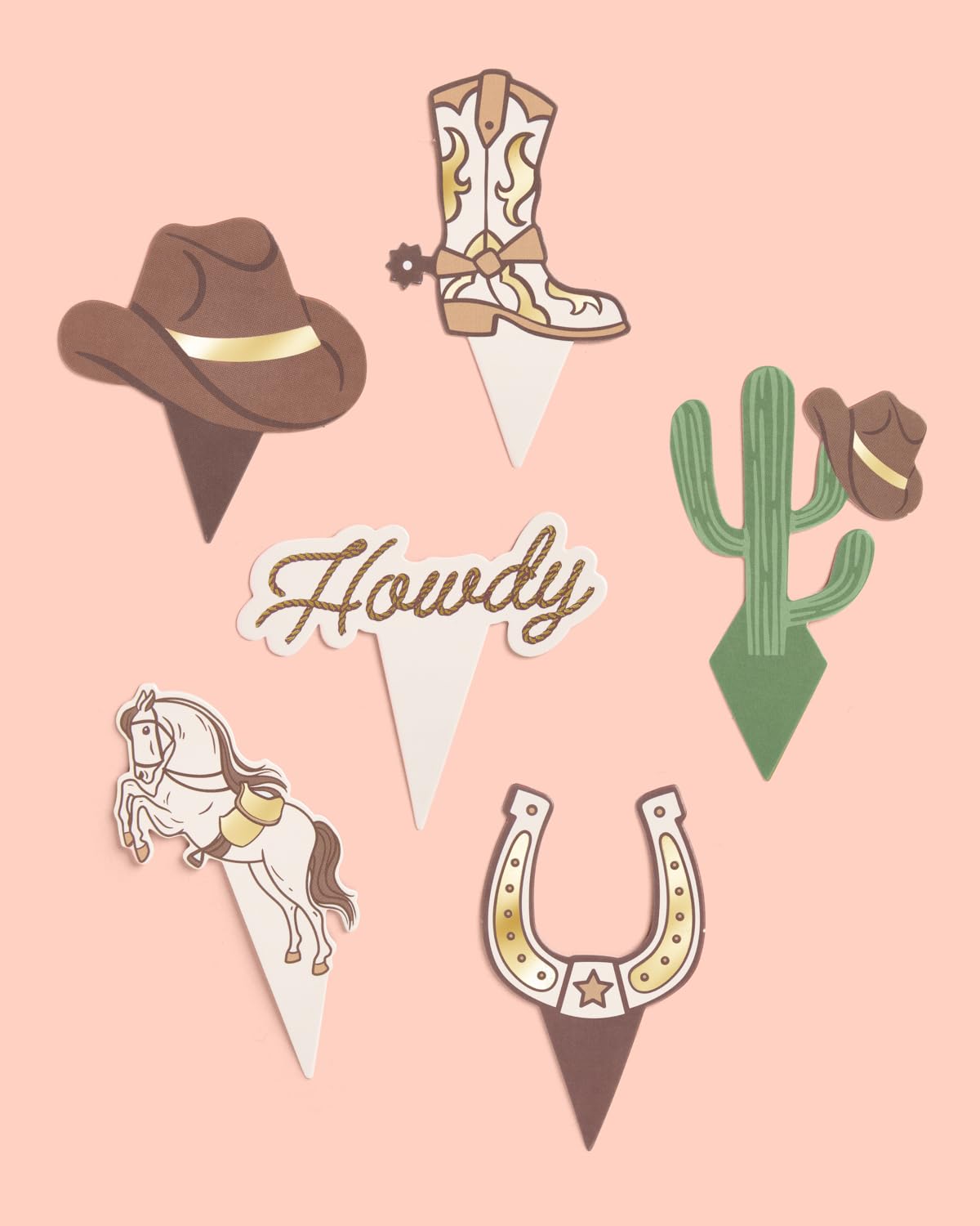 xo Fetti cowboy hat topper adds festive rodeo vibe