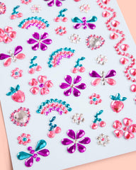 xo, Fetti face gems with hearts add sparkle to birthdays