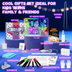 XoBathti glow board enhances bedtime art and room decor