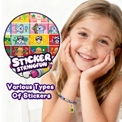 Xouyhzy Child adding sticker bracelet: hands-on crafting strengthens fine motor skills