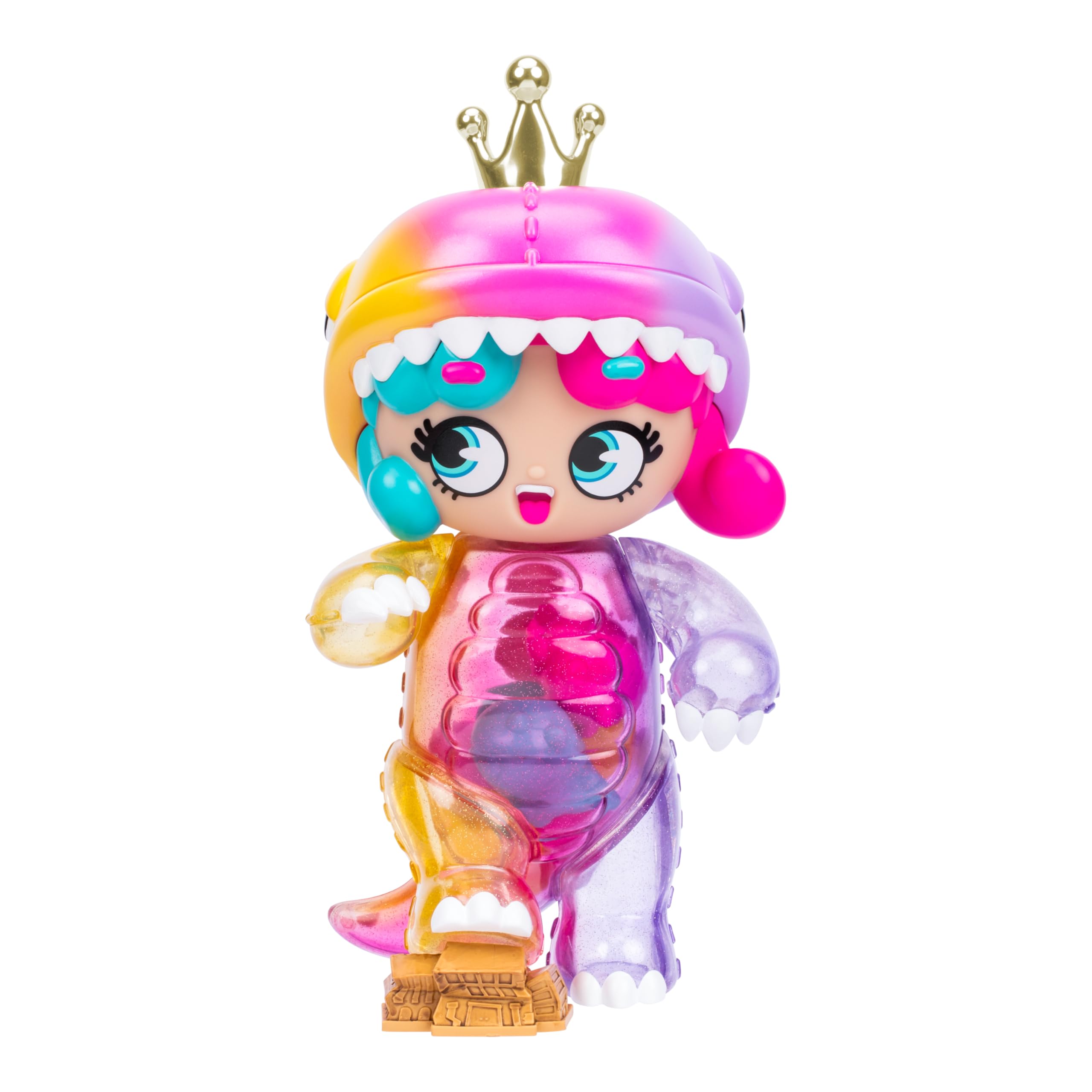 XOX Kweenie Deluxe Kween of Rawr front view with bold colors and imposing 11-inch presence.