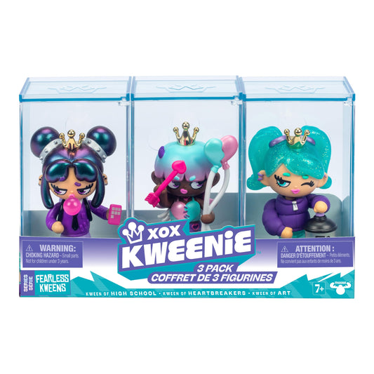 XOX Kweenie high-school figure with premium styling for display.