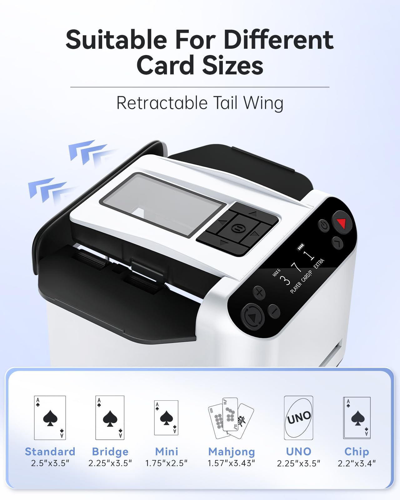 Rechargeable 5000mAh battery powers long sessions without disposable batteries.