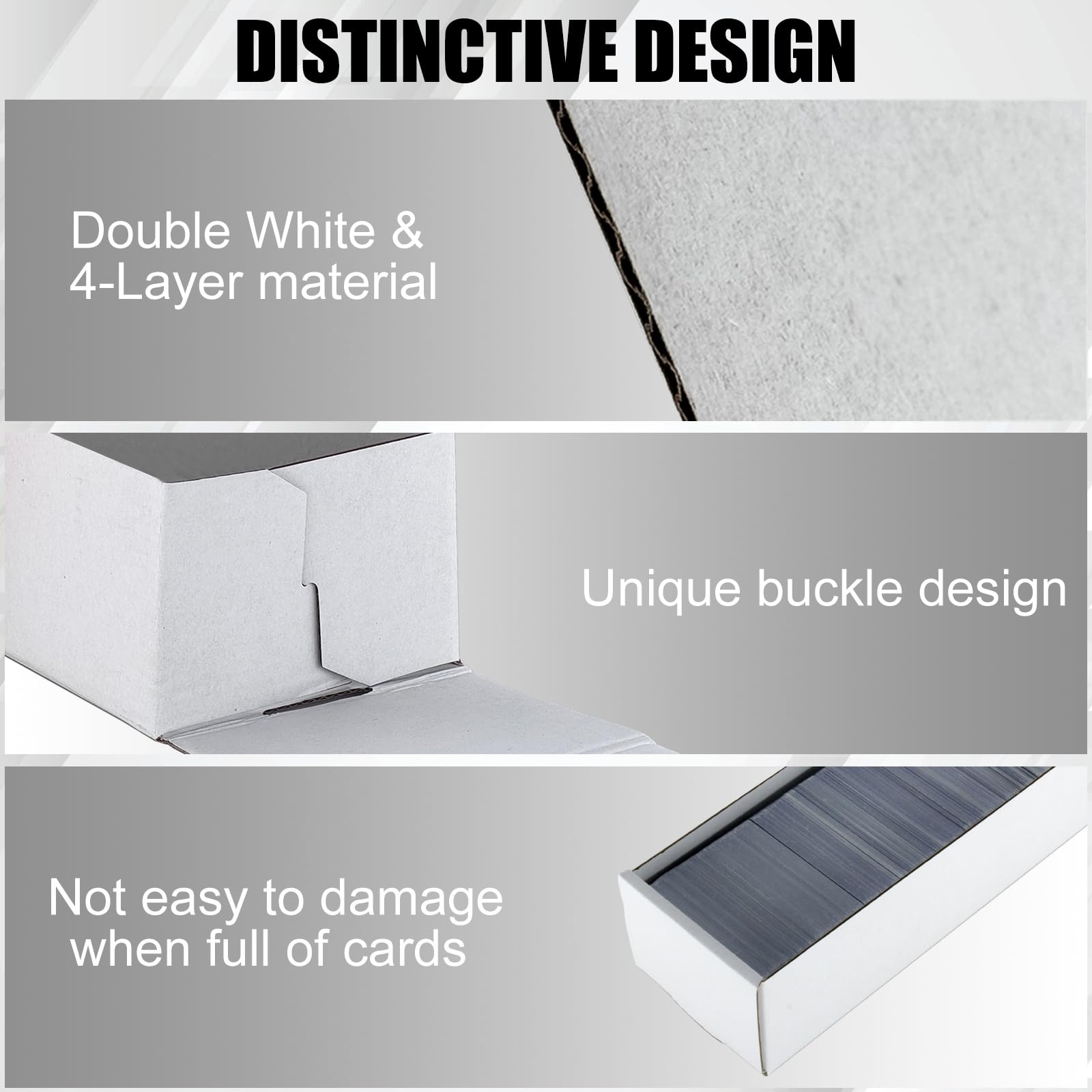 XRACV box dimensions fit standard 3-5x2-5 inch cards securely