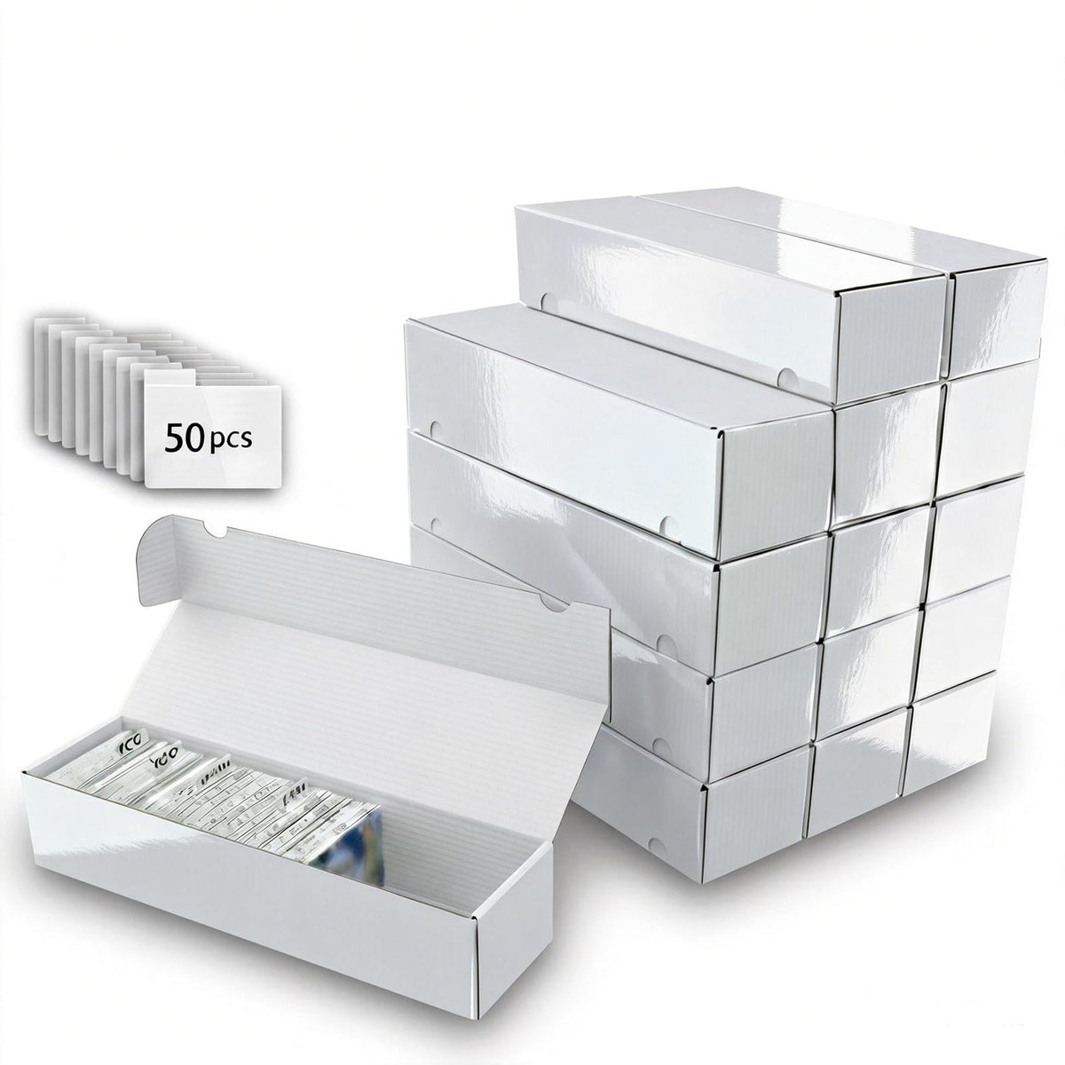 XRACV card storage box exterior showcases eco-friendly packaging for easy transport