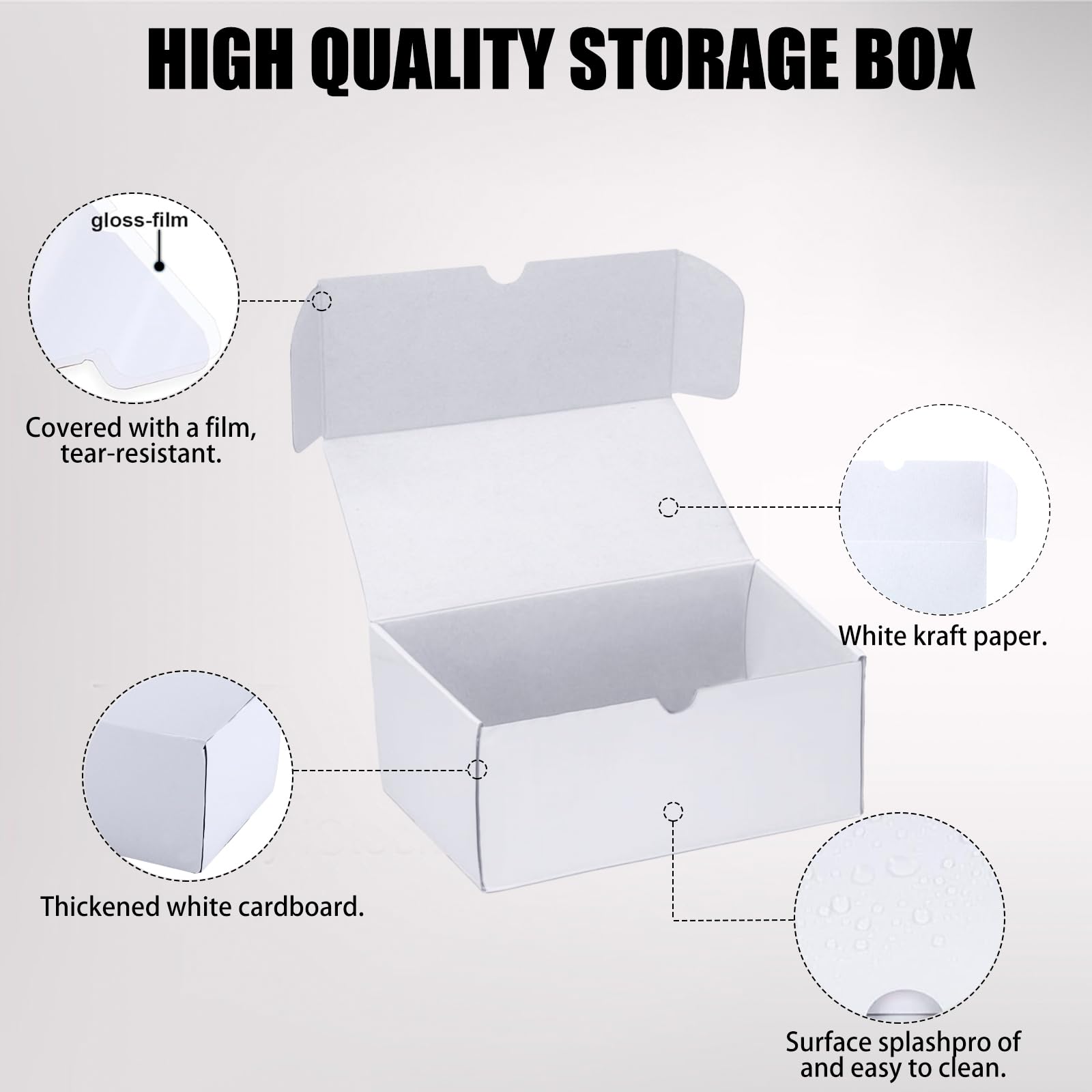 XRACV Toploader box dimensions keep cards neatly organized on shelves.