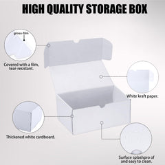 XRACV Toploader box dimensions keep cards neatly organized on shelves.