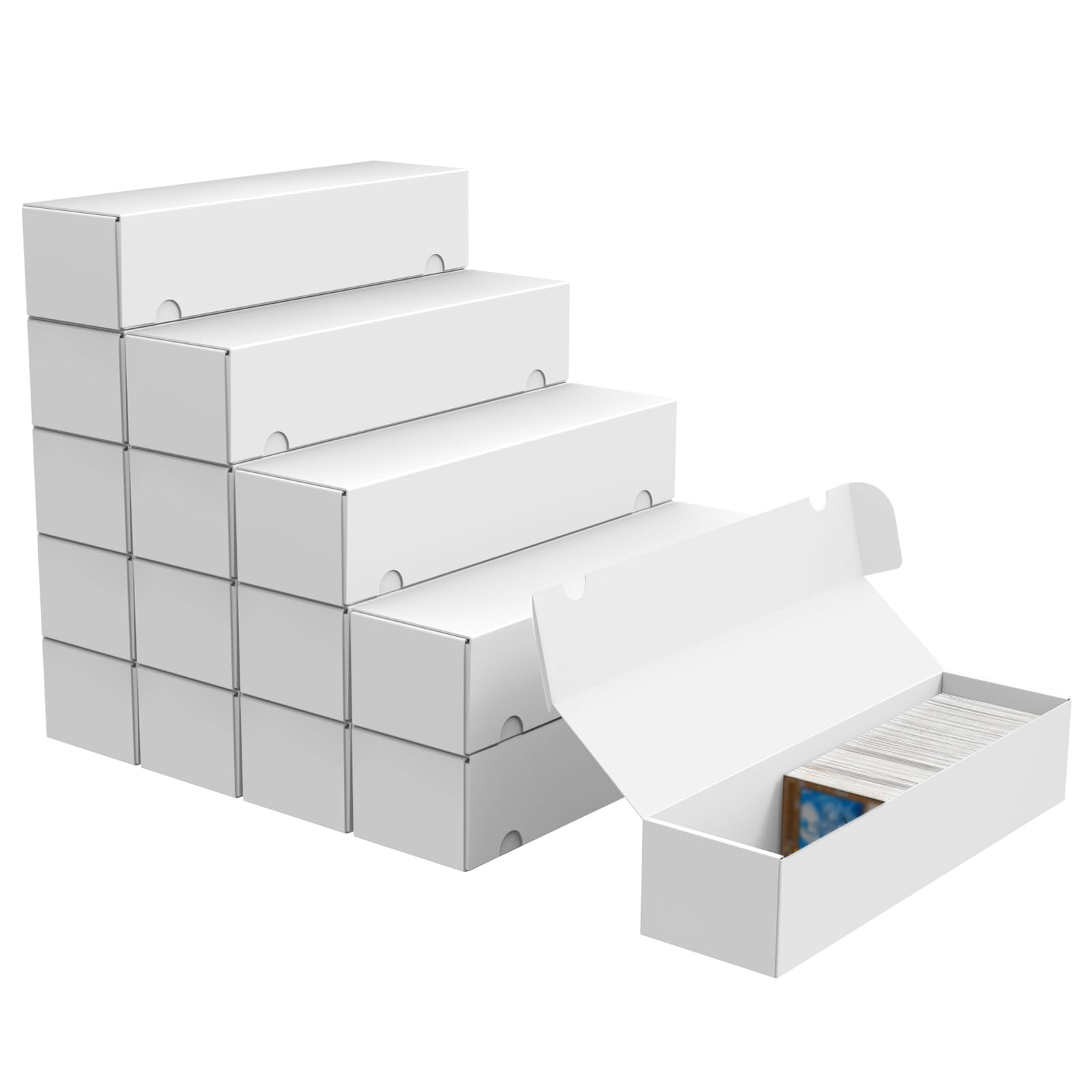 XRACV trading card box assembly-ready demonstrates quick setup for bulk storage.