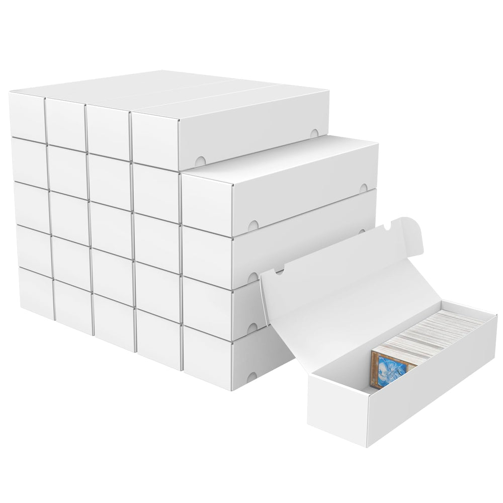 XRACV trading card storage box assembly demonstrates quick, tool-free setup.