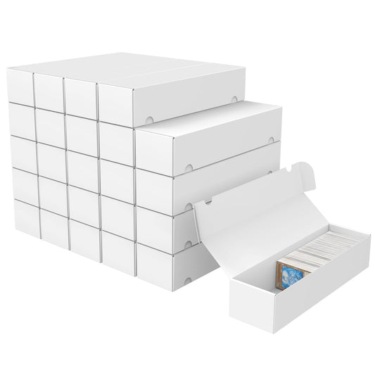 XRACV trading card storage box assembly demonstrates quick, tool-free setup.