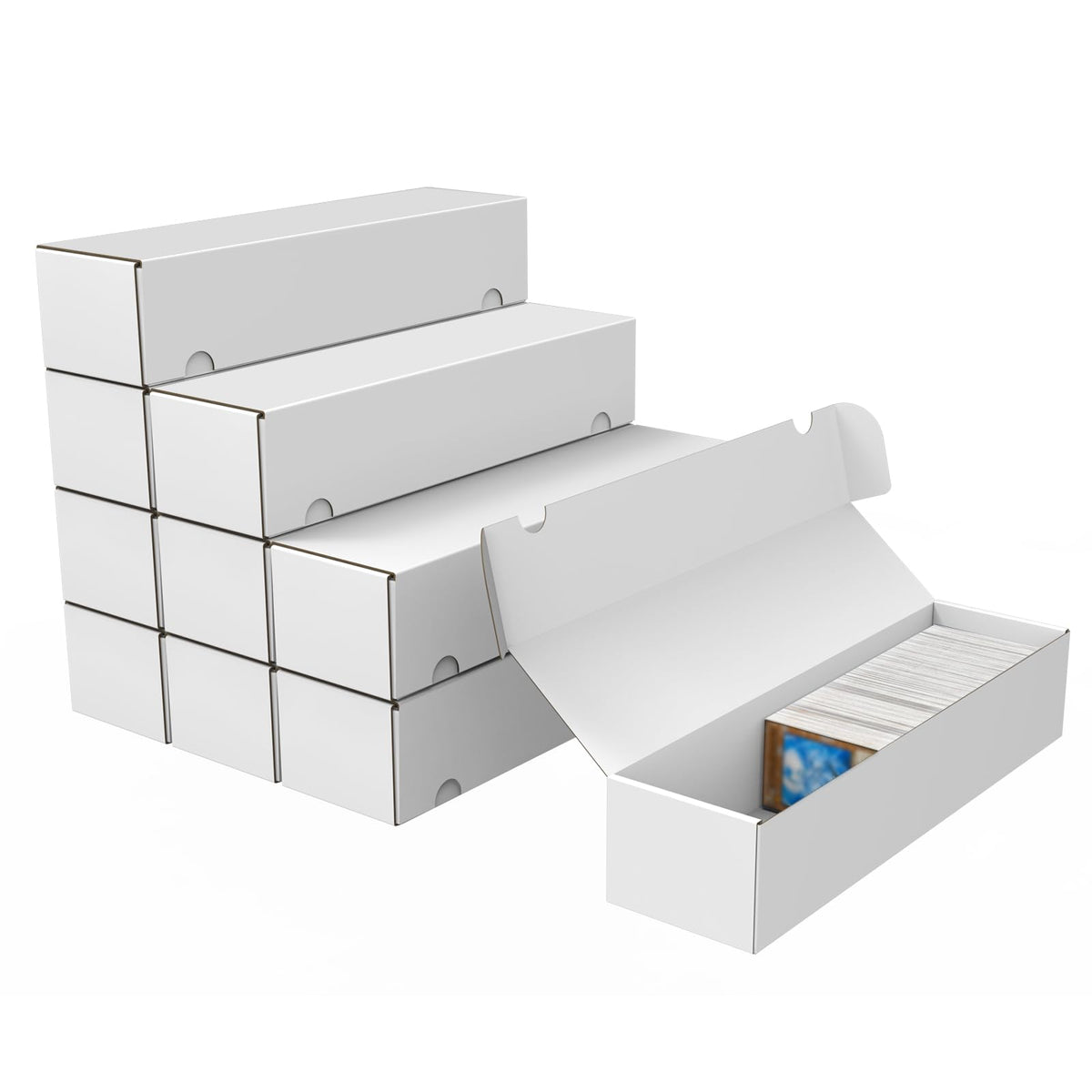 XRACV trading card storage box overview highlights bulk capacity for large collections