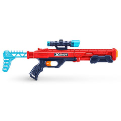 XSHOT Hawk Eye blaster red with detachable scope for precision play