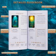 XSYLOHXL Ocean Tarot minor arcana suits: Pearls, Spears, Coral, Treasure for thematic readings.