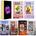 XSYLOHXL tarot cards front view with beginner keywords for quick learning.
