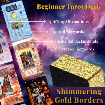 XSYLOHXL tarot cards keywords close-up for easy reference during reading.