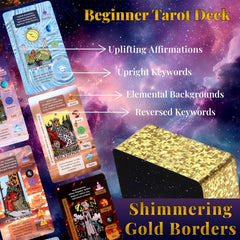 XSYLOHXL tarot cards keywords close-up for easy reference during reading.