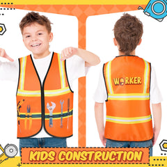 Front view of Xtinmee vest with tool graphics for realistic role-play