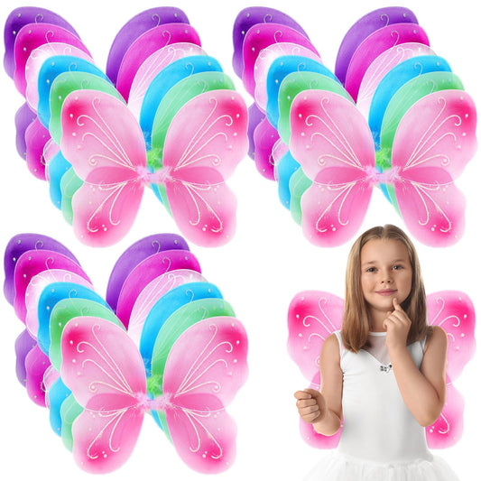 Xtinmee pink fairy wings for girls, lightweight costume accessory and playful dress-up.