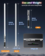 X-TREXSABER Cal Kestis hilt with metal finish for balanced grip
