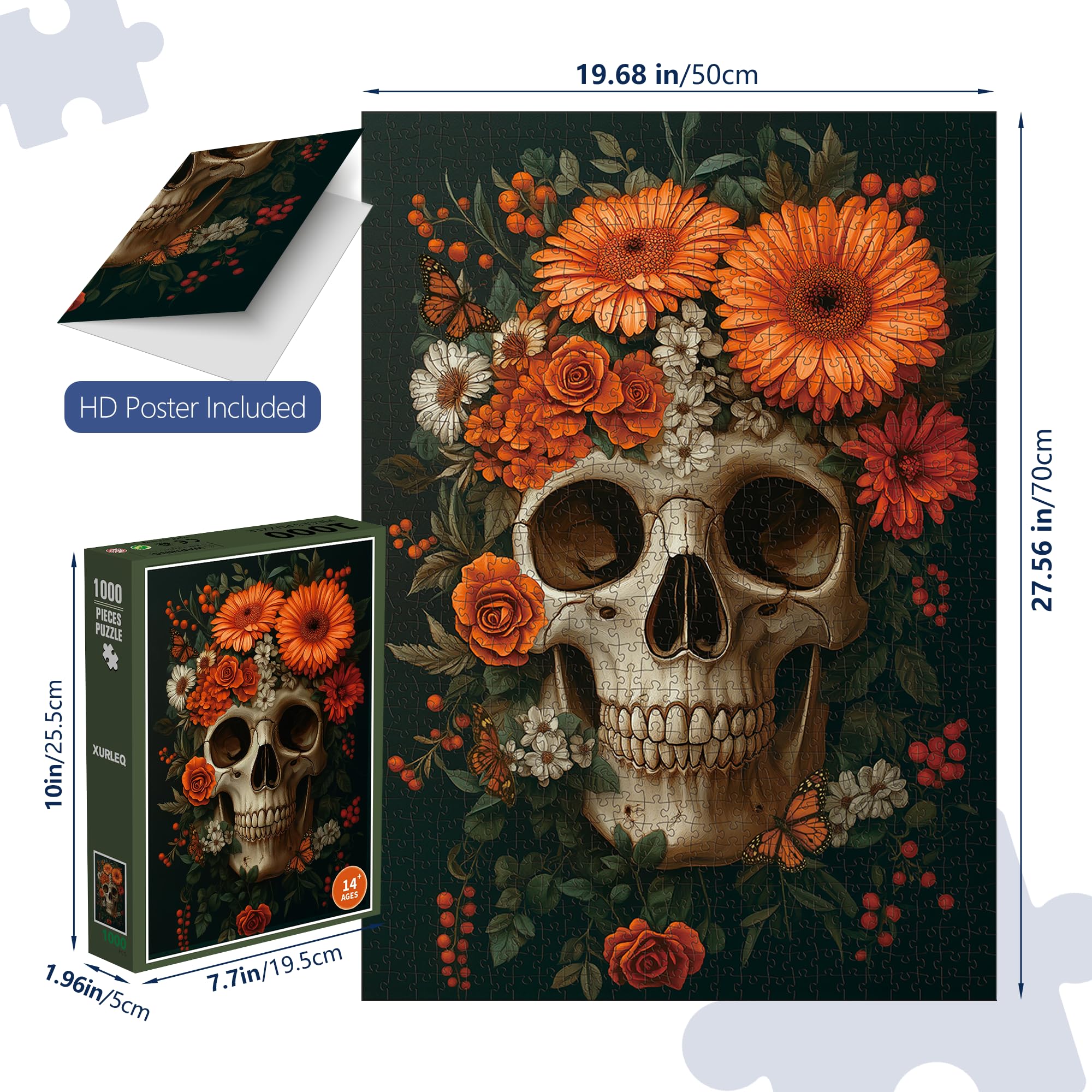 XURLEQ puzzle with matte finish packaging offers premium feel and durable protection.