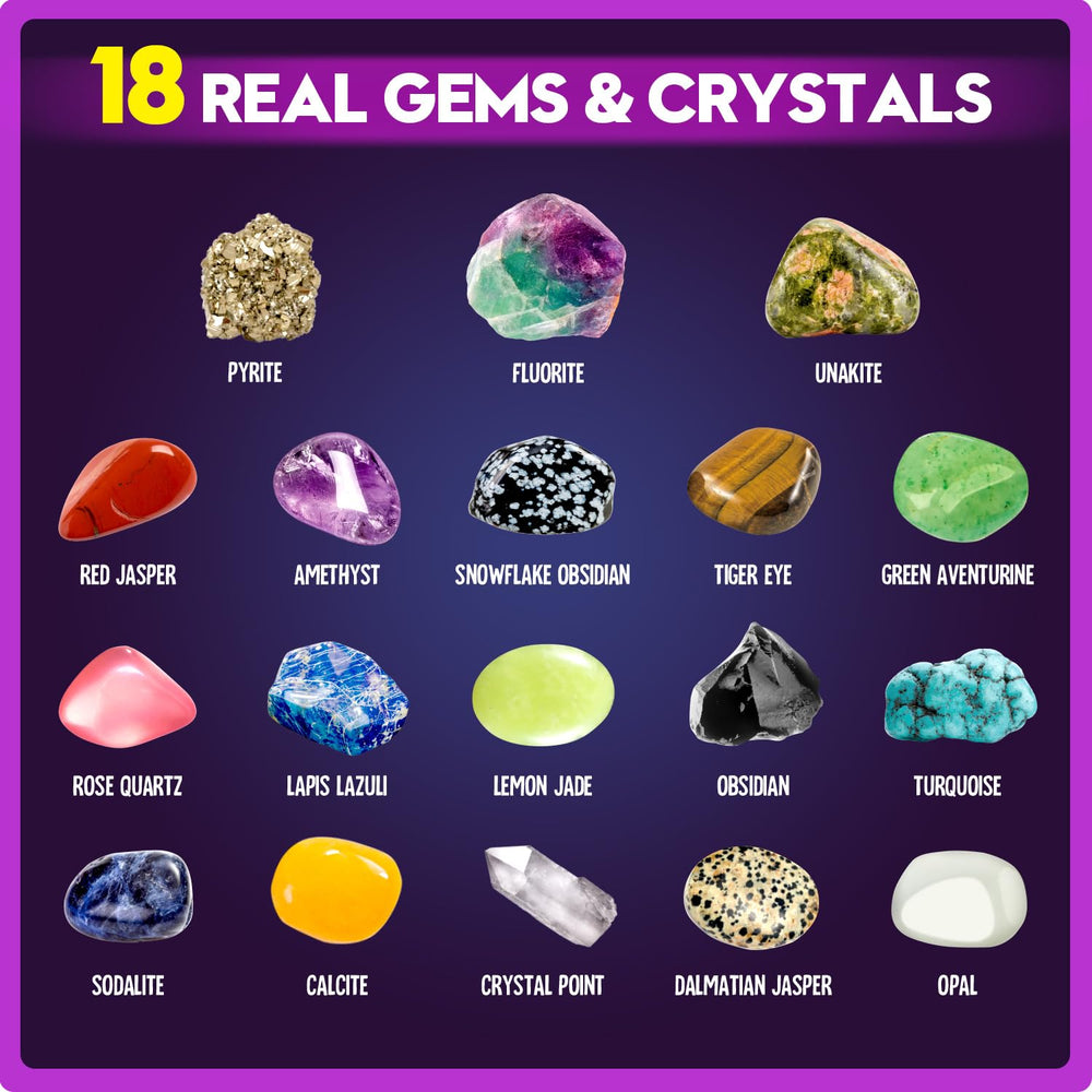 XX Digging tools included in the Gemstone Dig Kit