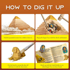 XX Pyramids Dig Kit adventure guide supports structured exploration