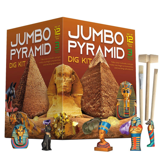 XX Pyramids Dig Kit pyramid model for hands-on archaeology exploration