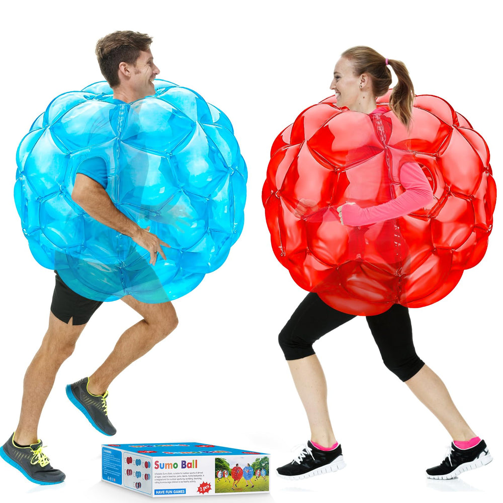 XXBEN 36in inflatable bumper balls pack ready for backyard play and safe fun.