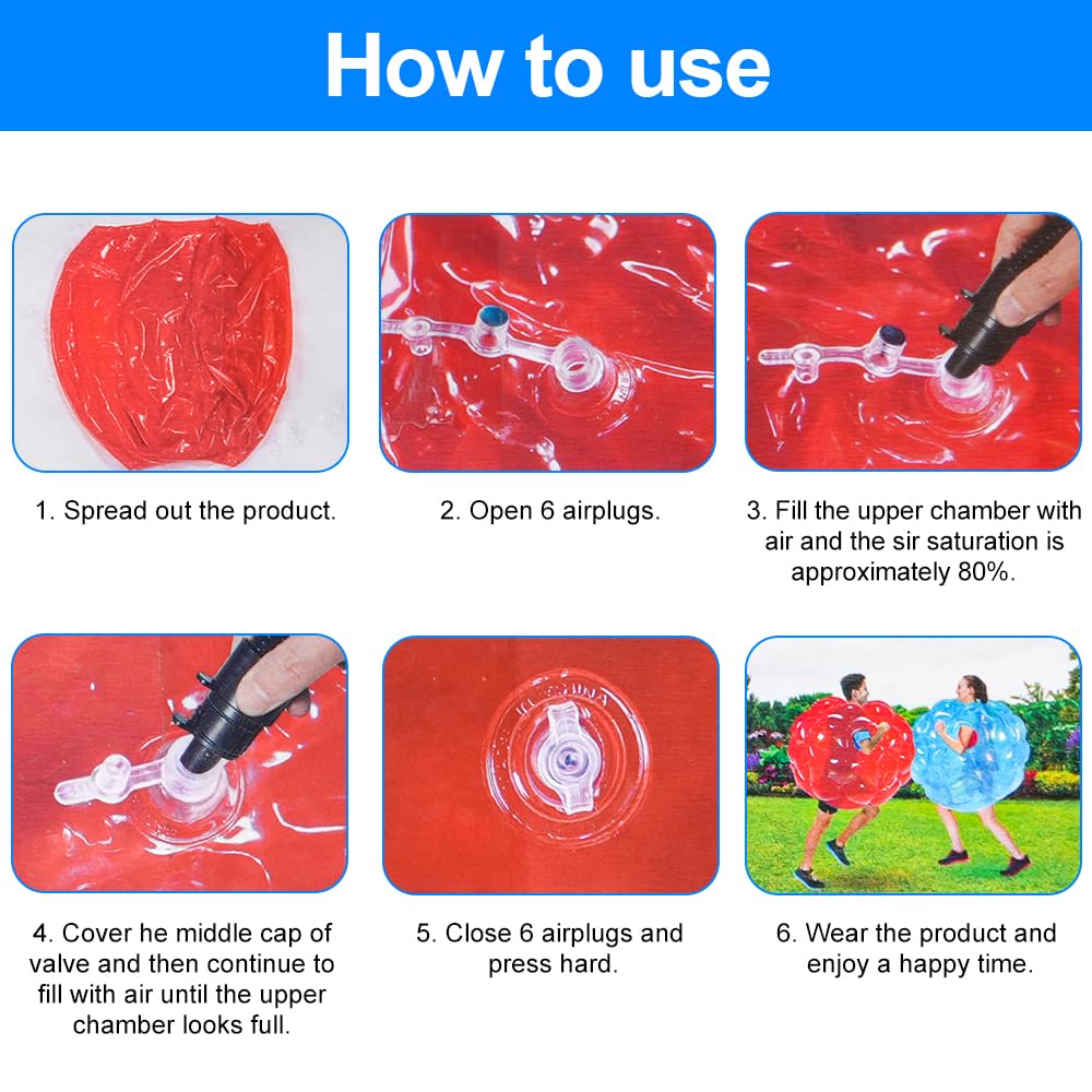 XXBEN repair kit included helps fix small punctures quickly.