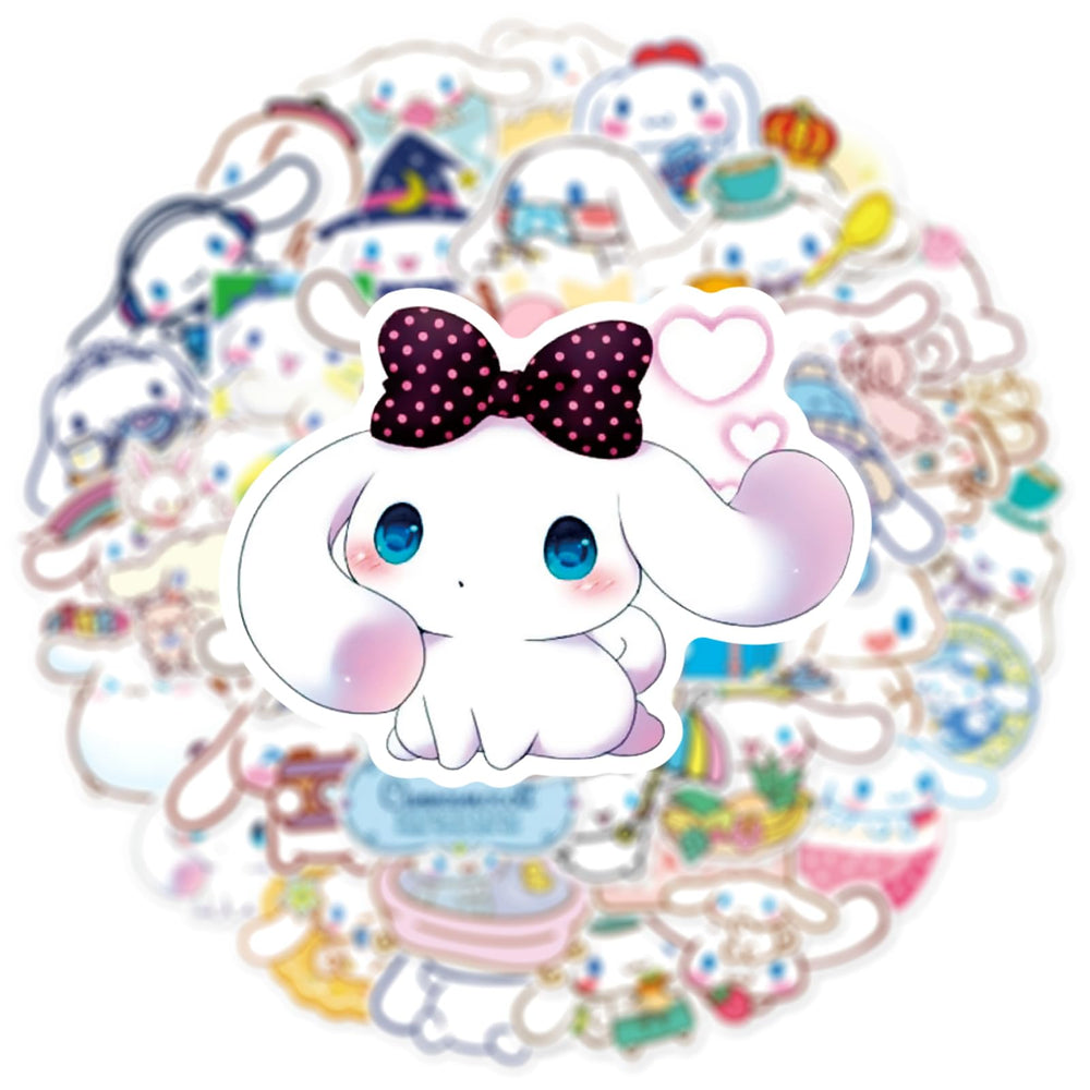 XXMML Cinnamoroll stickers on bicycle helmet secure long lasting adhesion