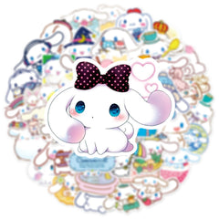 XXMML Cinnamoroll stickers on bicycle helmet secure long lasting adhesion