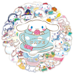 XXMML Cinnamoroll stickers on skateboard add cute durable decor