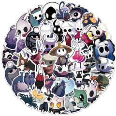 XXMML Hollow Knight stickers pack for laptops and gear, waterproof and durable