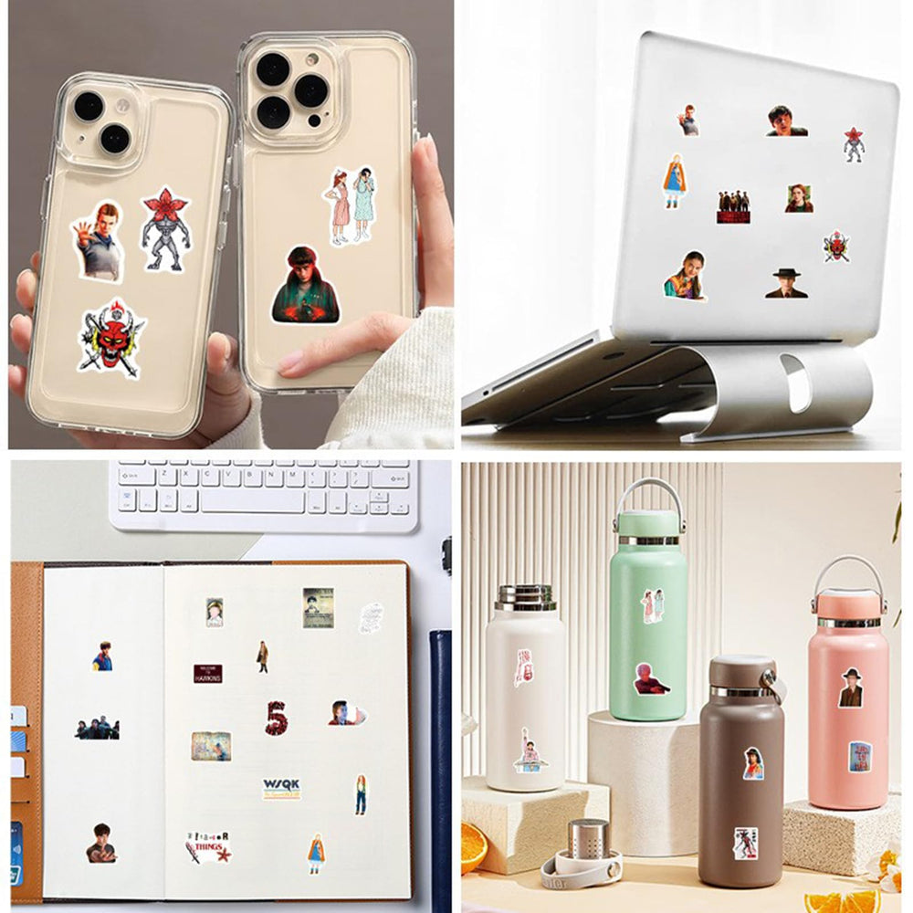 XXMML laptop sticker set keeps devices personalized with long-lasting color.