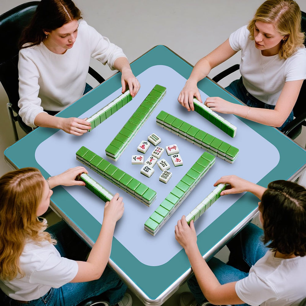 XXSTAR mat offers multi-game versatility for mahjong, poker, and dominoes.
