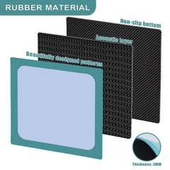 XXSTAR mat has reinforced edges to prevent wear and cracking.