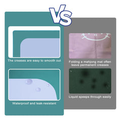 XXSTAR mat is waterproof and easy to wipe clean after use.