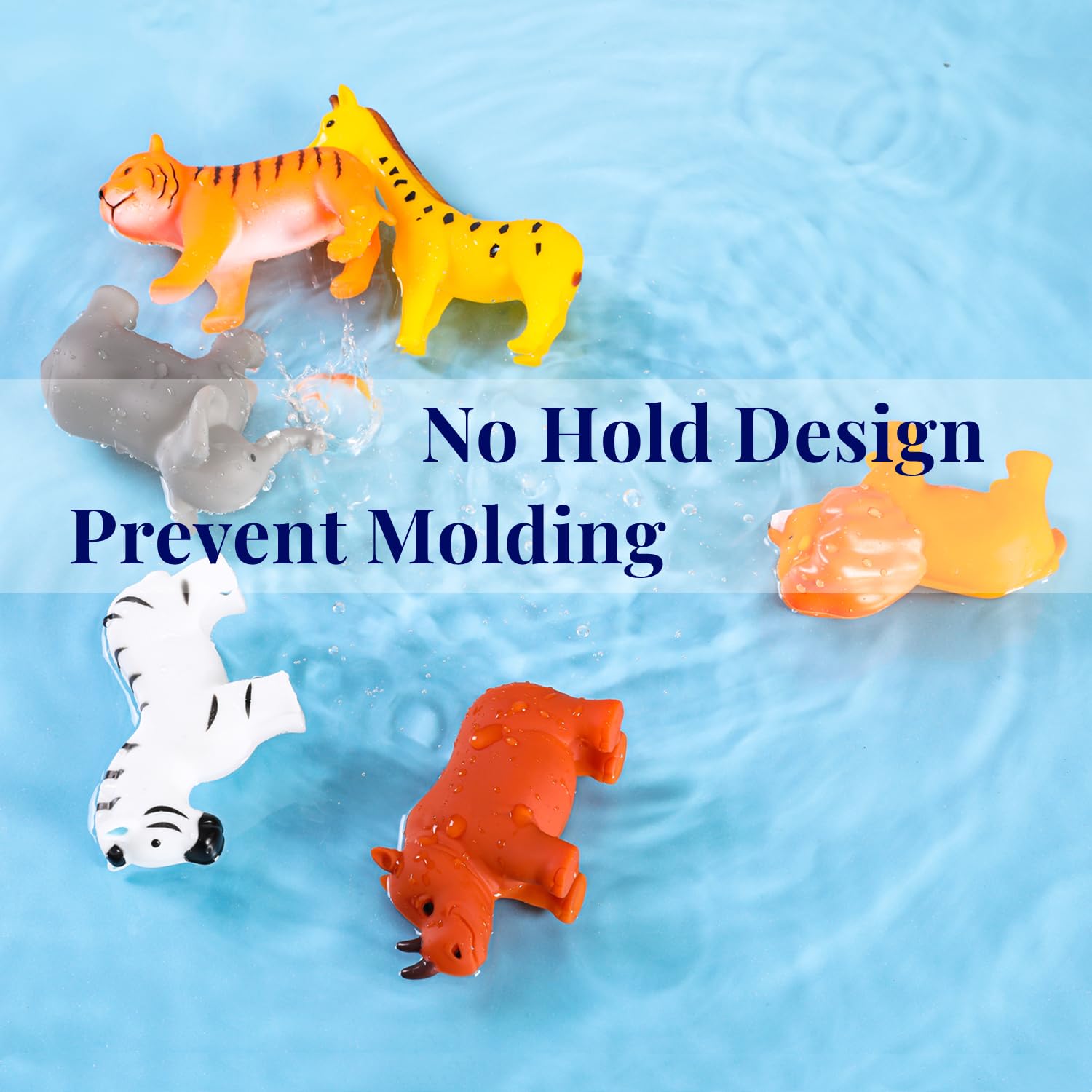 XY-WQ no-hole tiger bath toy, engaging grip for toddlers during tub time.
