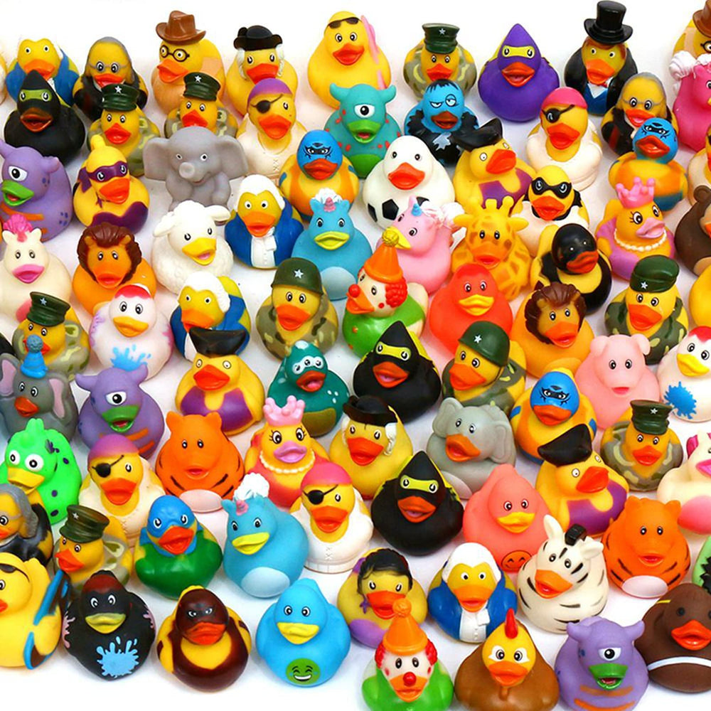 XY-WQ collectible ducks in mixed styles for kids.