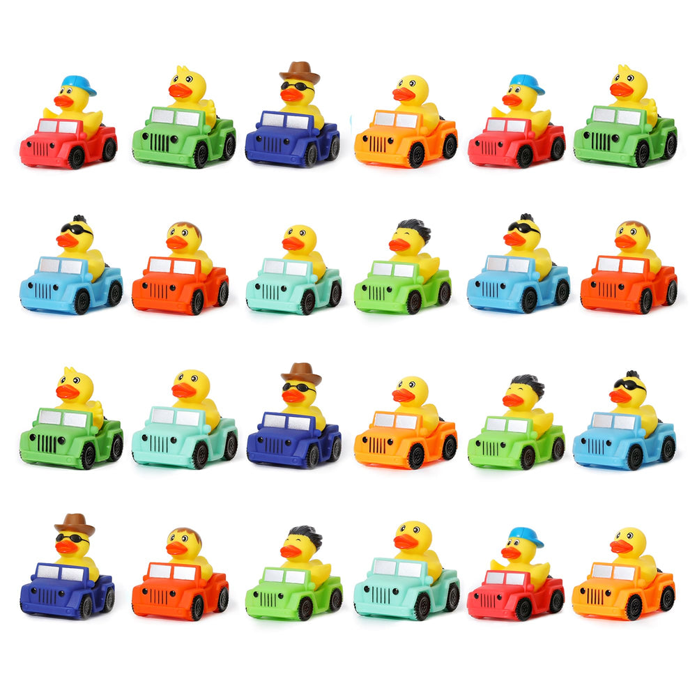 XY-WQ Jeep rubber duck ideal for outdoor play sessions