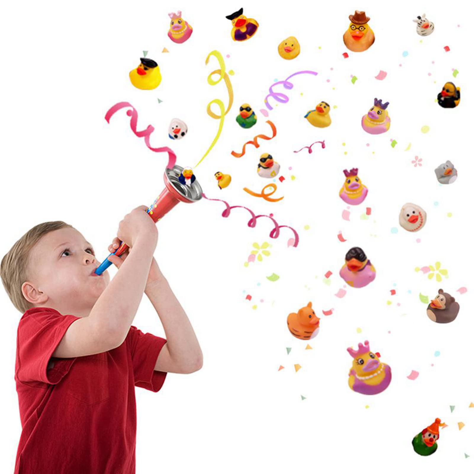 XY-WQ ducks with playful characters for pretend play and collections.
