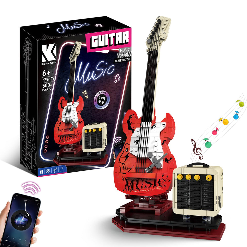 XYDongtong Guitar Music Interactive Building Set offers immersive play and creative construction.