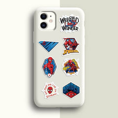 XYLL Spiderman stickers for skateboard, bold graphics withstand outdoor rides.