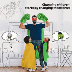 XYMTOY green party-ready gloves for birthdays and Halloween, encouraging imaginative hero moments.