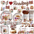 Xynic 177pcs book theme decorations create a cohesive party look for book lovers.