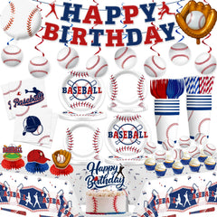 Xynic baseball banner decor to energize party welcome and photo moments.