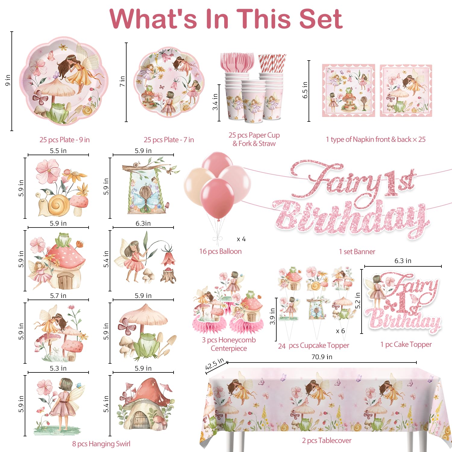 Xynic fairy cupcake toppers decorate treats and photos.