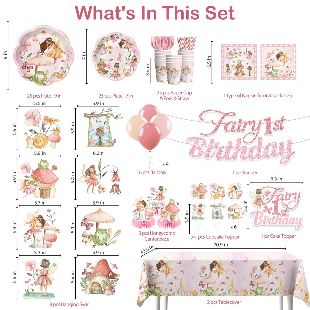 Xynic fairy cupcake toppers decorate treats and photos.