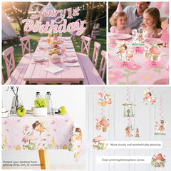 Xynic fairy honeycomb centerpieces create charming focal points.